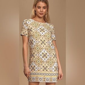 Lulus yellow dress